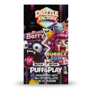 Blackberry/Bubble Gum – Puff & Play 6g Vape