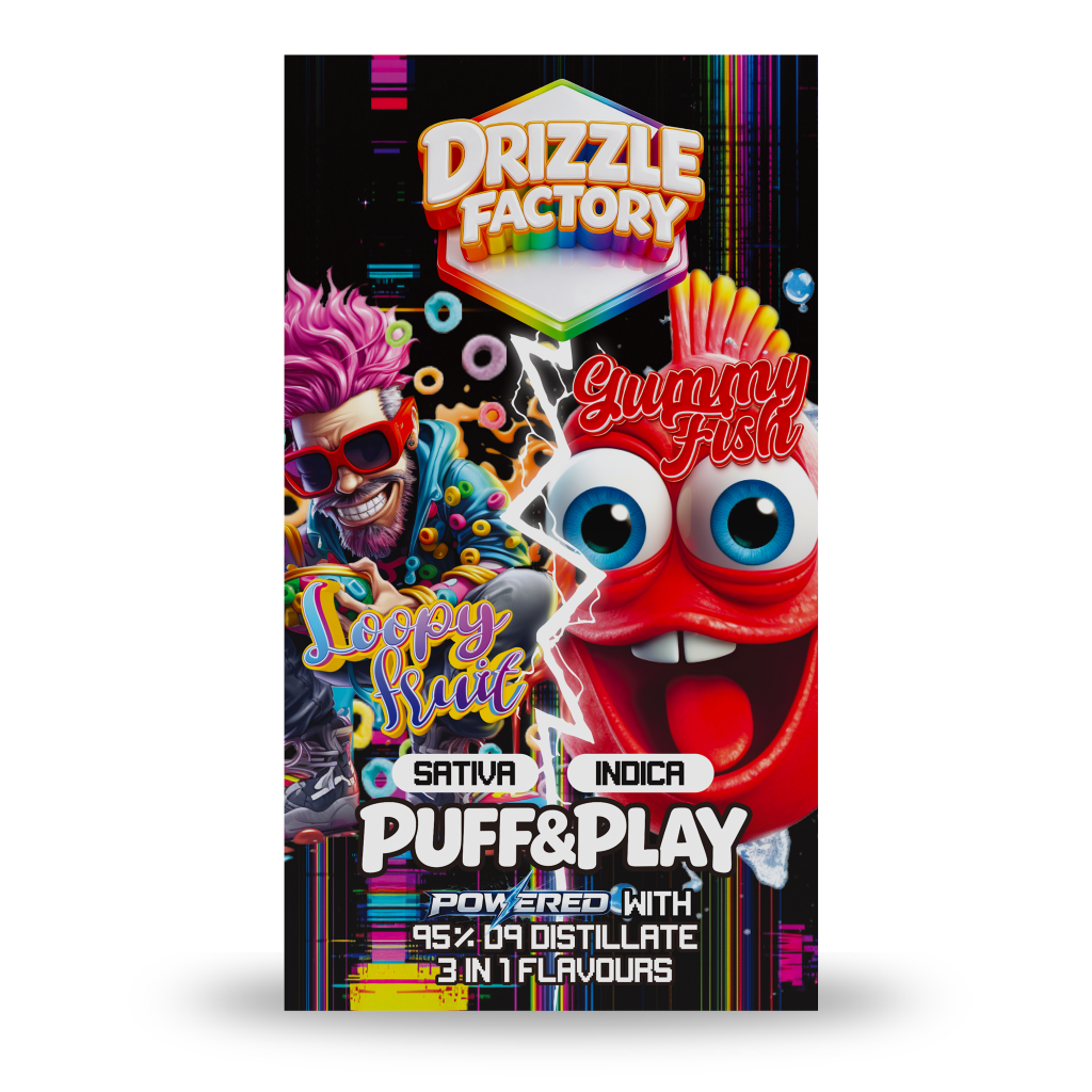 Loopy Fruit/Gummy Fish – Puff & Play 6g Vape
