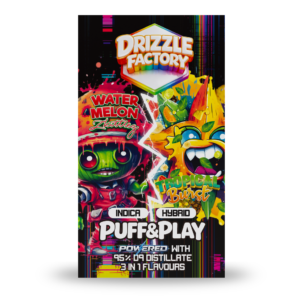 Watermelon Zkittlez/Tropical Burst – Puff & Play 6g Vape